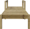 vidaXL - Ligstoel - 199,5x62x55 - cm - geïmpregneerd - grenenhout