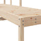 vidaXL - Ligstoel - 199,5x62x55 - cm - massief - grenenhout