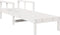 vidaXL - Ligstoel - 199,5x62x55 - cm - massief - grenenhout - wit