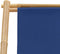 vidaXL - Ligstoel - bamboe - en - canvas - marineblauw