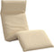vidaXL - Ligstoel - inklapbaar - 175x54x8,5 - cm - Oxford - stof - beige