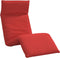 vidaXL - Ligstoel - inklapbaar - 175x54x8,5 - cm - oxford - stof - rood