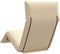 vidaXL - Ligstoel - inklapbaar - 175x54x8,5 - cm - Oxford - stof - beige