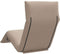 vidaXL - Ligstoel - inklapbaar - 175x54x8,5 - cm - oxford - stof - taupe
