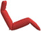 vidaXL - Ligstoel - inklapbaar - 175x54x8,5 - cm - oxford - stof - rood