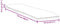 vidaXL - Ligstoel - inklapbaar - 175x54x8,5 - cm - oxford - stof - taupe