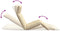 vidaXL - Ligstoel - inklapbaar - 175x54x8,5 - cm - Oxford - stof - beige