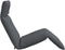 vidaXL - Ligstoel - inklapbaar - 175x54x8,5 - cm - Oxford - stof - antracietkleurig