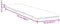 vidaXL - Ligstoel - inklapbaar - 175x54x8,5 - cm - oxford - stof - rood