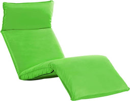 vidaXL - Ligstoel - inklapbaar - oxford - stof - groen