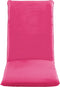 vidaXL - Ligstoel - inklapbaar - oxford - stof - roze