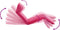 vidaXL - Ligstoel - inklapbaar - oxford - stof - roze