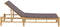 vidaXL - Ligstoel - met - kussens - 55x199x30 - cm - bamboe