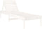 vidaXL - Ligstoelen - 2 - st - 199,5x60x74 - cm - massief - grenenhout - wit