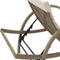 vidaXL - Ligstoelen - 2 - st - met - tafel - poly - rattan - beige