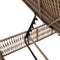 vidaXL - Ligstoelen - 2 - st - met - tafel - poly - rattan - beige