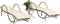vidaXL - Ligstoelen - 2 - st - met - tafel - poly - rattan - beige