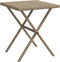 vidaXL - Ligstoelen - 2 - st - met - tafel - poly - rattan - beige