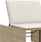 vidaXL - Ligstoelen - 2 - st - met - tafel - poly - rattan - beige