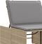 vidaXL - Ligstoelen - 2 - st - met - tafel - poly - rattan - beige