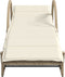 vidaXL - Ligstoelen - 2 - st - met - tafel - poly - rattan - beige