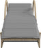 vidaXL - Ligstoelen - 2 - st - met - tafel - poly - rattan - beige