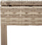 vidaXL - Ligstoelen - 2 - st - met - tafel - poly - rattan - beige