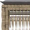 vidaXL - Ligstoelen - 2 - st - met - tafel - poly - rattan - beige