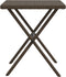 vidaXL - Ligstoelen - 2 - st - met - tafel - poly - rattan - bruin