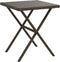 vidaXL - Ligstoelen - 2 - st - met - tafel - poly - rattan - bruin