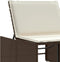 vidaXL - Ligstoelen - 2 - st - met - tafel - poly - rattan - bruin