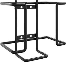 vidaXL - Liksteenhouder - staal - zwart