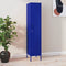vidaXL - Lockerkast - 35x46x180 - cm - staal - marineblauw