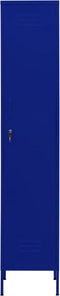 vidaXL - Lockerkast - 35x46x180 - cm - staal - marineblauw