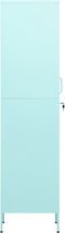 vidaXL - Lockerkast - 35x46x180 - cm - staal - mint