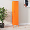 vidaXL - Lockerkast - 35x46x180 - cm - staal - oranje