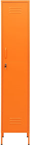 vidaXL - Lockerkast - 35x46x180 - cm - staal - oranje
