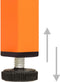vidaXL - Lockerkast - 35x46x180 - cm - staal - oranje