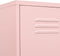 vidaXL - Lockerkast - 35x46x180 - cm - staal - roze