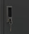 vidaXL - Lockerkast - 38x40x180 - cm - staal - antracietkleurig