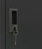 vidaXL - Lockerkast - 38x45x180 - cm - staal - antracietkleurig