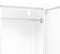 vidaXL - Lockerkast - 38x45x180 - cm - staal - wit