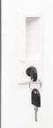 vidaXL - Lockerkast - 38x45x180 - cm - staal - wit
