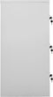 vidaXL - Lockerkast - 90x45x92,5 - cm - staal - lichtgrijs - en - rood