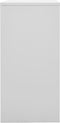 vidaXL - Lockerkast - 90x45x92,5 - cm - staal - lichtgrijs - en - rood