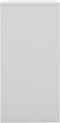 vidaXL - Lockerkast - 90x45x92,5 - cm - staal - lichtgrijs - en - groen