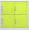 vidaXL - Lockerkast - 90x45x92,5 - cm - staal - lichtgrijs - en - groen