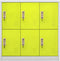 vidaXL - Lockerkast - 90x45x92,5 - cm - staal - lichtgrijs - en - groen