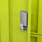 vidaXL - Lockerkast - 90x45x92,5 - cm - staal - lichtgrijs - en - groen