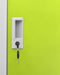 vidaXL - Lockerkast - 90x45x92,5 - cm - staal - lichtgrijs - en - groen